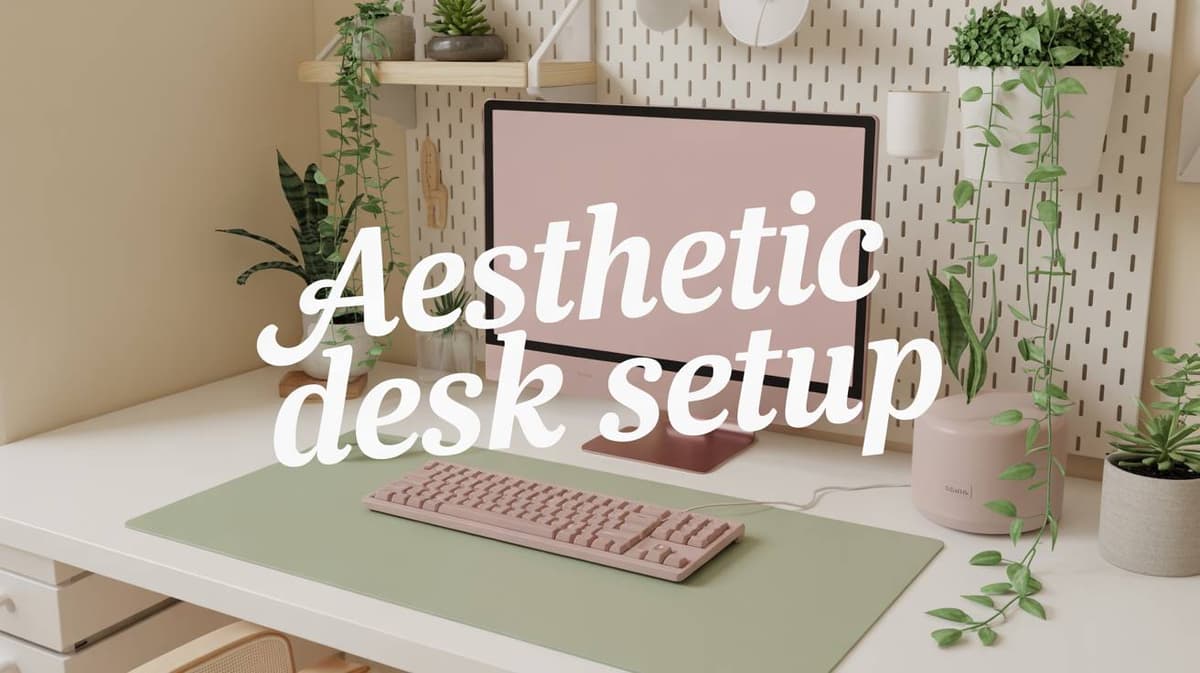 Aesthetic Creator Workspace